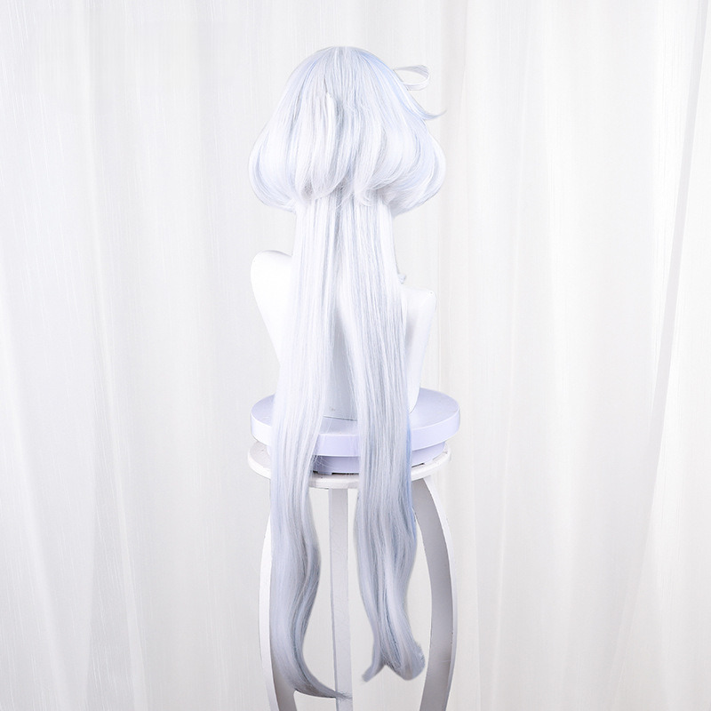 Focalors / Furina Highlighted White Jellyfish Cut Cosplay Wig for Genshin Impact - 539Z - Image 5