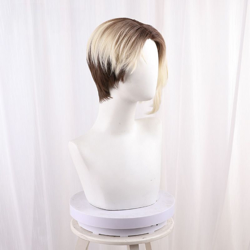 Gwen Stacy Gradient Blonde Short Cosplay Wig for Spider-Man - 512K - Image 4