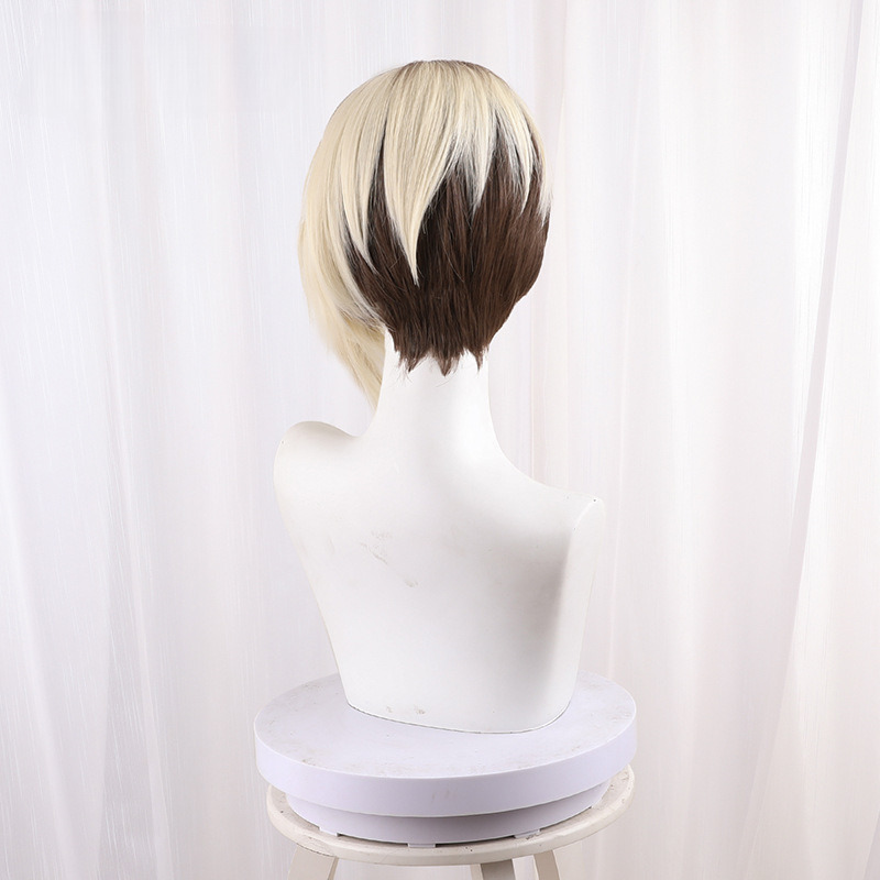 Gwen Stacy Gradient Blonde Short Cosplay Wig for Spider-Man - 512K - Image 5
