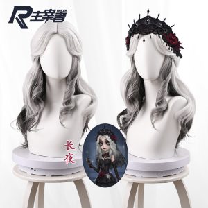 Psychologist Gradient Long Wavy Cosplay Wig for Identity V - 476OC