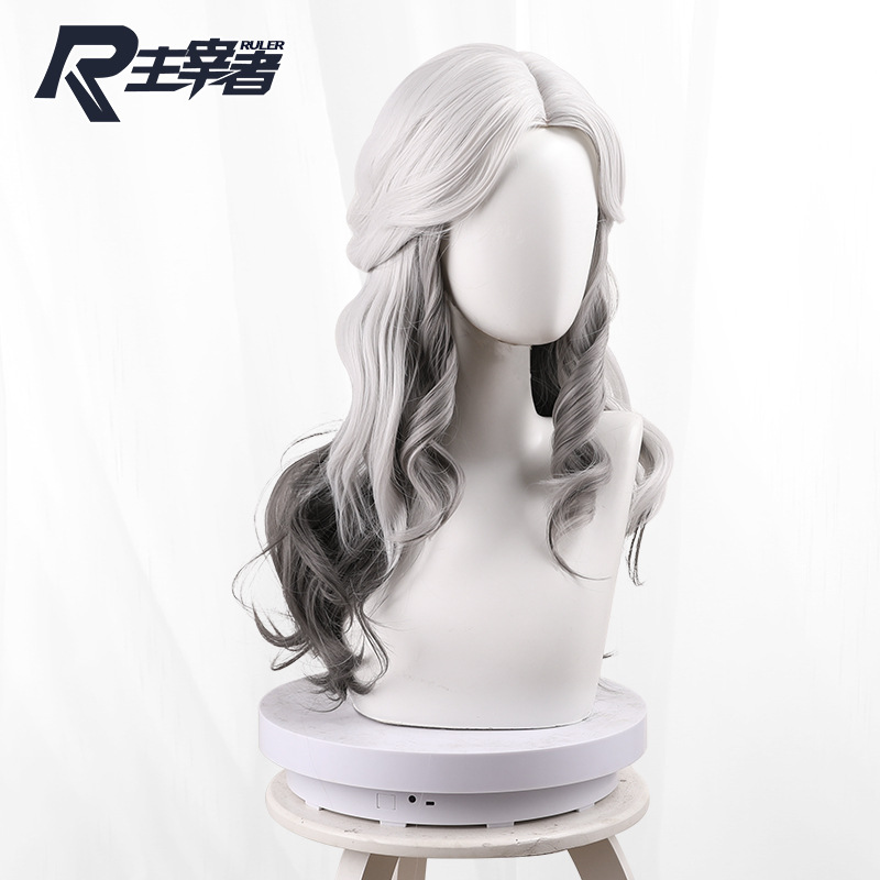 Psychologist Gradient Long Wavy Cosplay Wig for Identity V - 476OC - Image 3