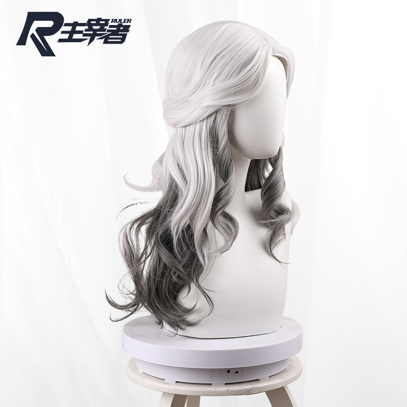 Psychologist Gradient Long Wavy Cosplay Wig for Identity V - 476OC - Image 4