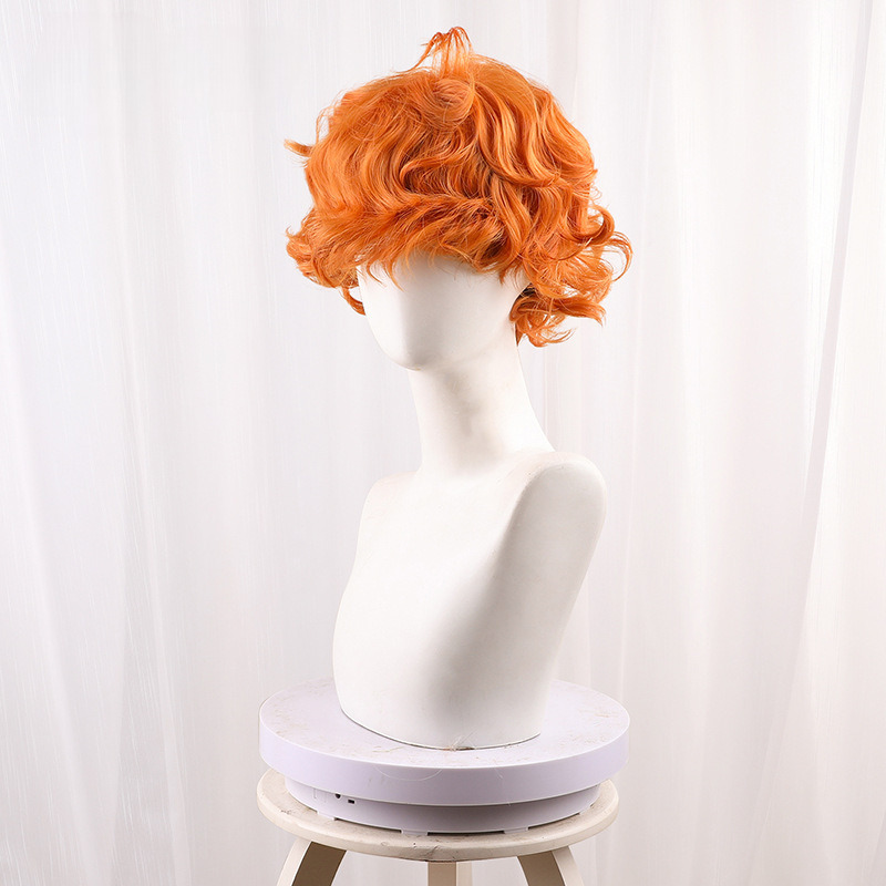 Brief Yellow Short Curly Styled Cosplay Wig for Panty & Stocking with Garterbelt - 411G - Image 4