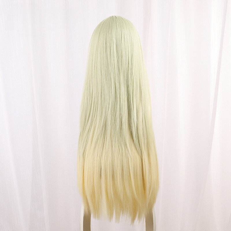 Cecilia Gradient Long Straight Cosplay Wig for Saint Cecilia and Pastor Lawrence - 512R - image 5