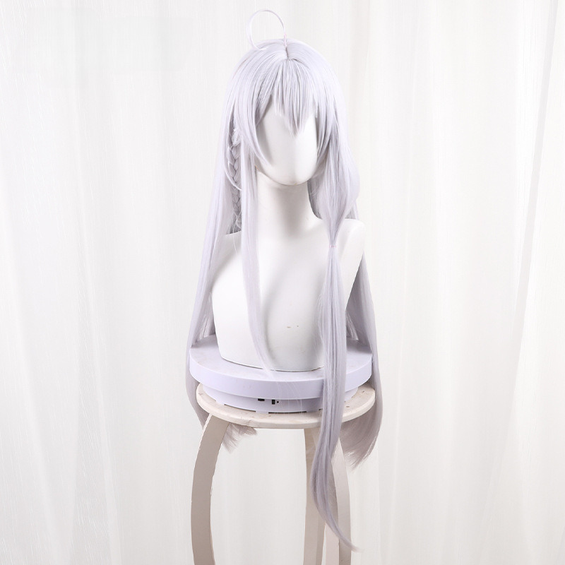 Elaina Silver-white Long Straight Cosplay Wig for The Journey of Elaina - 512P - image 2