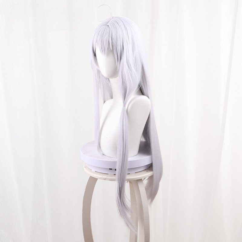Elaina Silver-white Long Straight Cosplay Wig for The Journey of Elaina - 512P - image 3