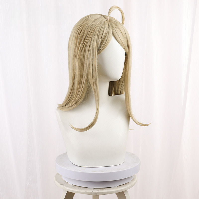 Kaede Akamatsu Yellow Medium-length Styled Cosplay Wig for Danganronpa V3: Killing Harmony - 325FA - Image 2