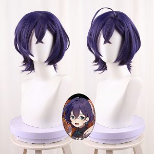 Destiny Reddish Brown Gradient Short Styled Cosplay Wig for Zenless Zone Zero - 551F