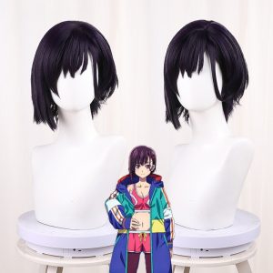 Shizuka Mikazuki Purple Short Cosplay Wig for Zom 100: Bucket List of the Dead - 512T - image 1