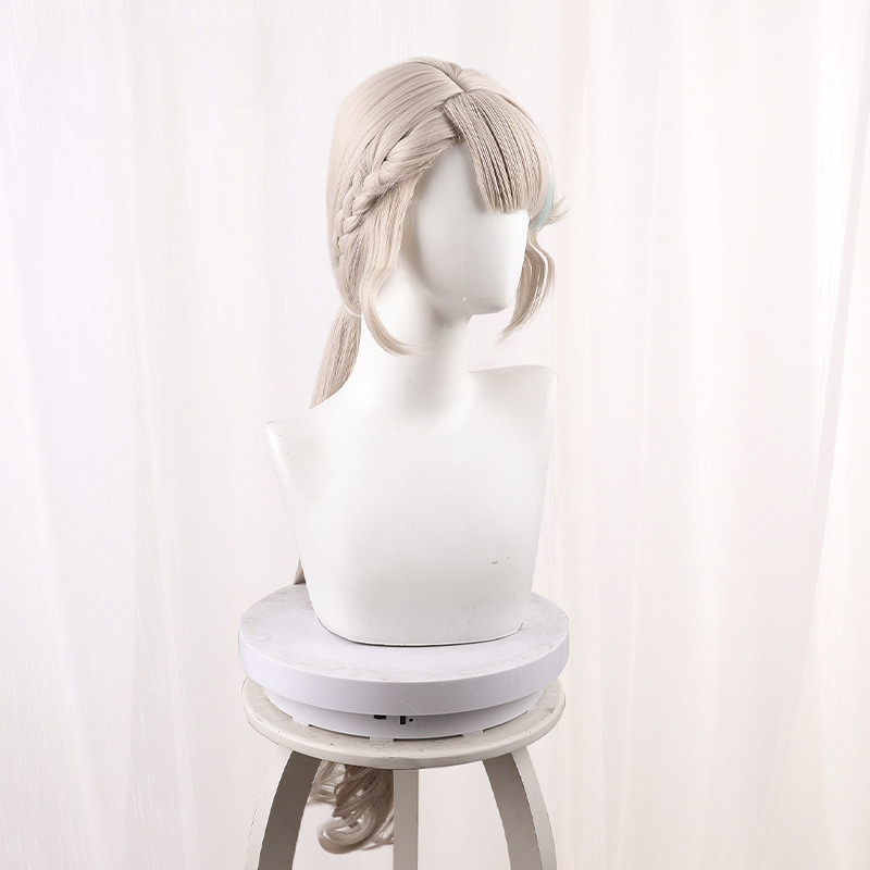Lynette Highlighted Single Ponytail Styled Cosplay Wig for Genshin Impact - 559B - image 2