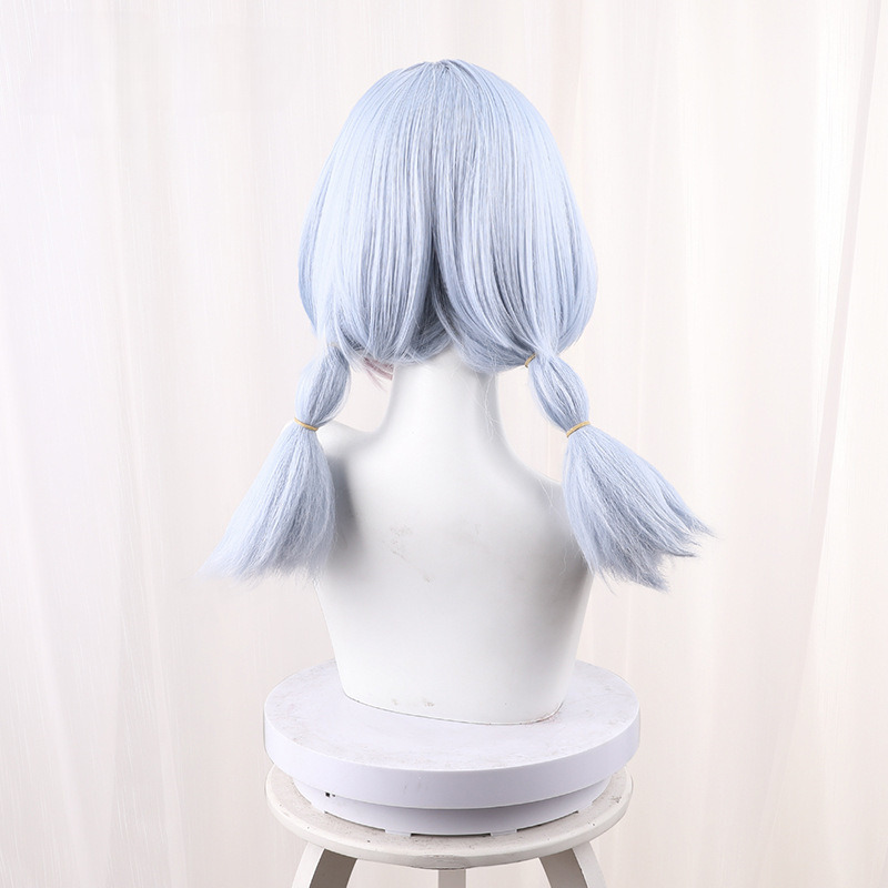 Sigewinne Light Blue Gradient Styled Cosplay Wig for Genshin Impact - 559F - Image 5