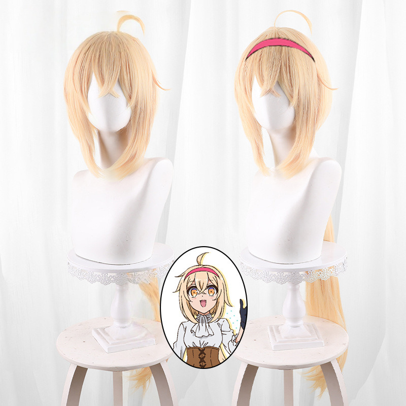Alyssa Low Ponytail Cosplay Wig for The Family Circumstances of the Irregular Witch - 564A