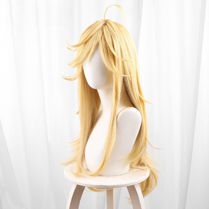 Panty Golden Blonde Long Flipped Styled Cosplay Wig for Panty & Stocking with Garterbelt - 512M - Image 4