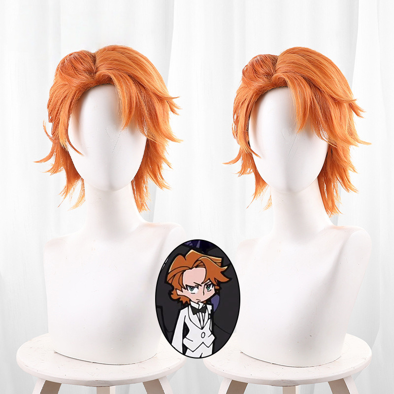 Brief Yellow Short Cosplay Wig for Panty & Stocking with Garterbelt - 411GA