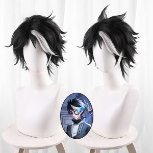Seer Highlighted Short Flipped Styled Cosplay Wig for Identity V - 476RA