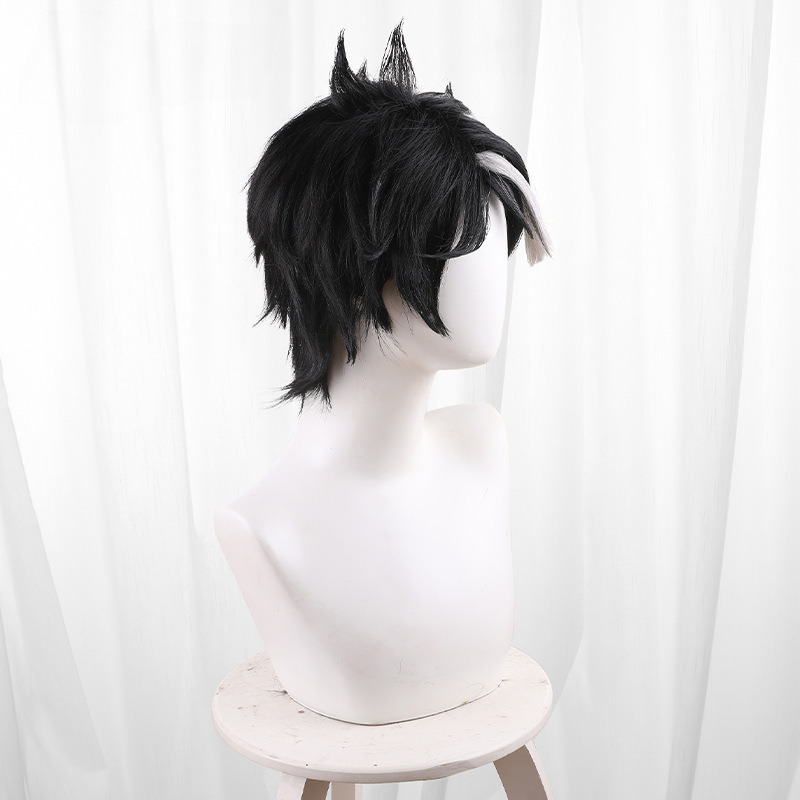 Seer Highlighted Short Flipped Styled Cosplay Wig for Identity V - 476RA - Image 2