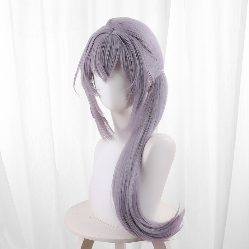 Kelvin Blue-purple Side Ponytail Long Cosplay Wig for Path to Nowhere - 540J - Image 2