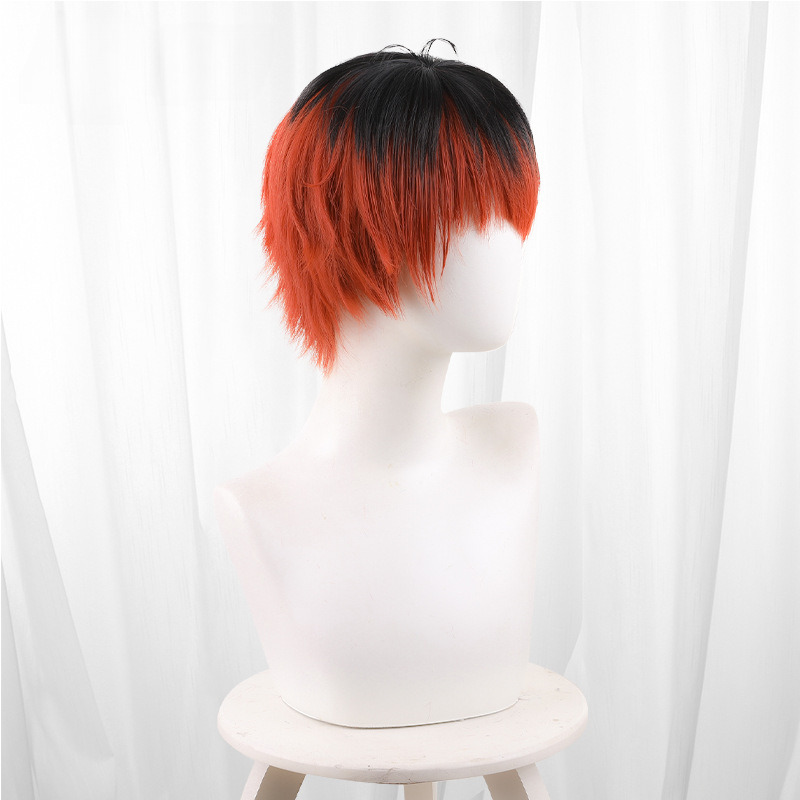 Stark Short Flipped Cosplay Wig - 512W - Image 4