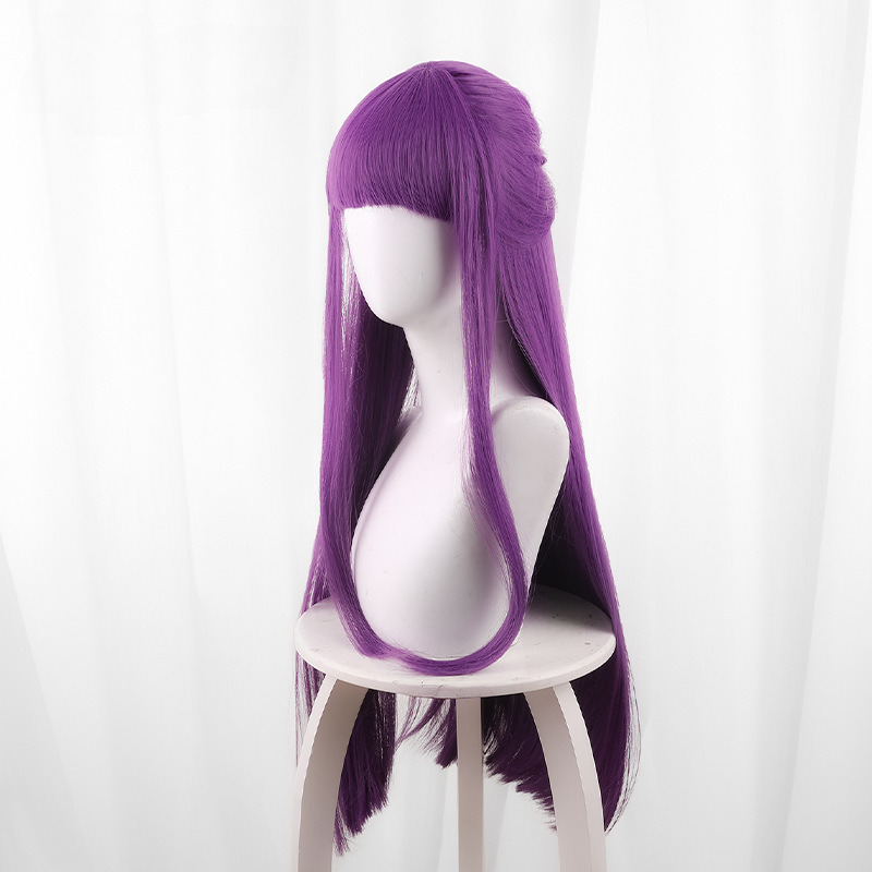 Frieren Ponytail Half-up Long Cosplay Wig - 512V - Image 2