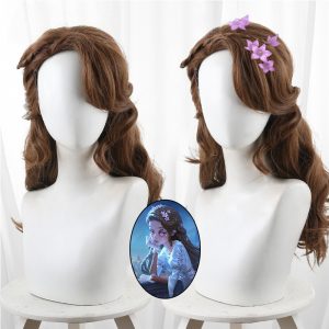 Psychologist Brown Long Wavy Teased Cosplay Wig for Identity V - 476OE