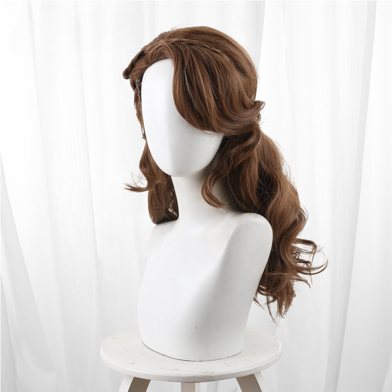 Psychologist Brown Long Wavy Teased Cosplay Wig for Identity V - 476OE - Image 2