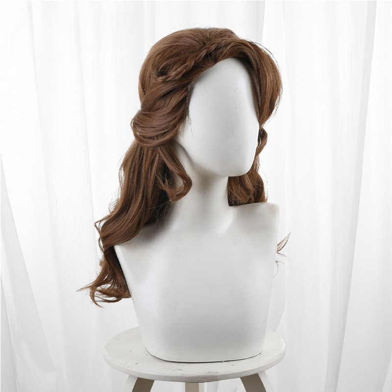 Psychologist Brown Long Wavy Teased Cosplay Wig for Identity V - 476OE - Image 3