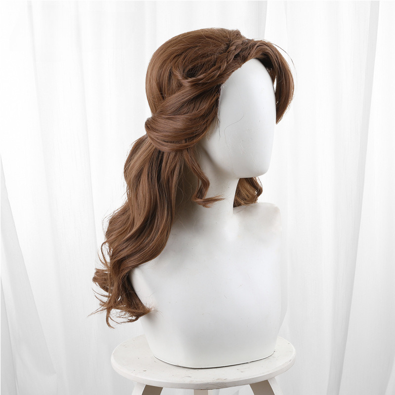 Psychologist Brown Long Wavy Teased Cosplay Wig for Identity V - 476OE - Image 4