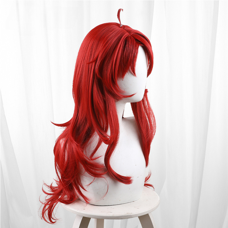 Argenti Deep Red Gradient Scalp-top Long Wavy Cosplay Wig for Honkai: Star Rail - 544X - Image 3