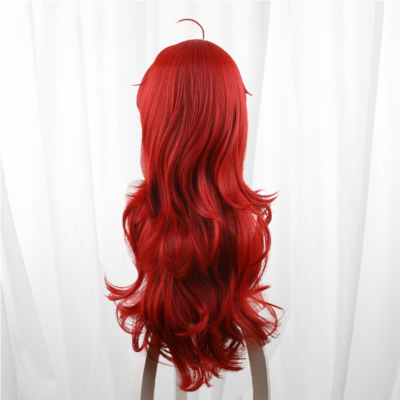 Argenti Deep Red Gradient Scalp-top Long Wavy Cosplay Wig for Honkai: Star Rail - 544X - Image 4
