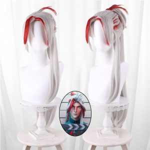 HEARTSTEEL Highlighted Single Ponytail Cosplay Wig for League of Legends