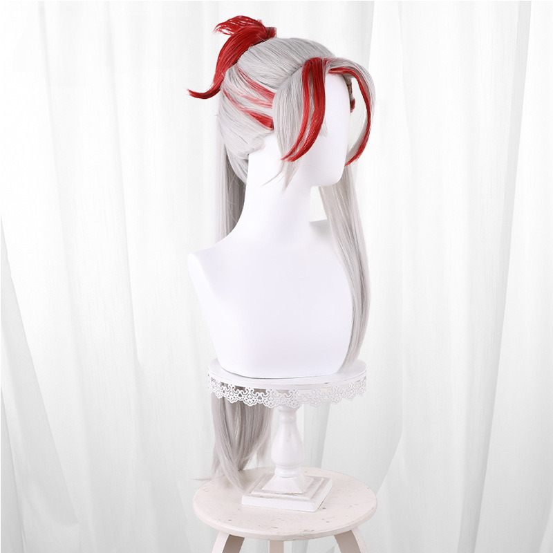 HEARTSTEEL Highlighted Single Ponytail Cosplay Wig for League of Legends - Image 4