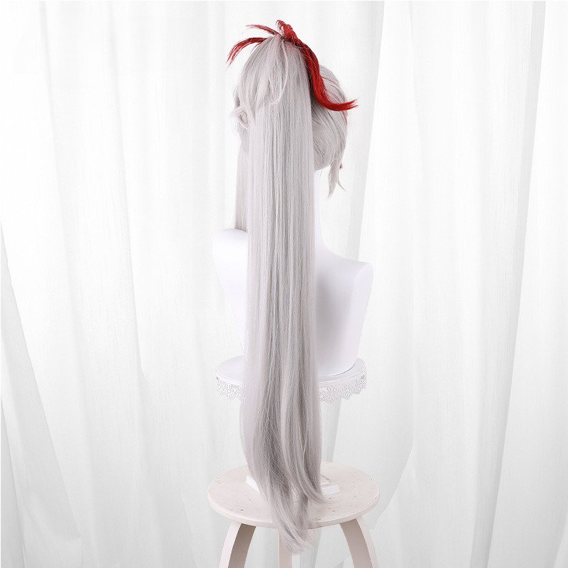 HEARTSTEEL Highlighted Single Ponytail Cosplay Wig for League of Legends - Image 5