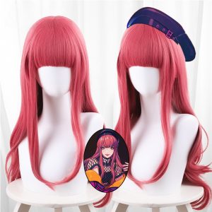 Anne Faulkner Red Scalp-top Long Wavy Cosplay Wig for Paradox Live - 565D