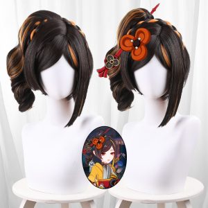Chiori Scalp-top Clip-in Side Ponytail Styled Cosplay Wig for Genshin Impact - 559K