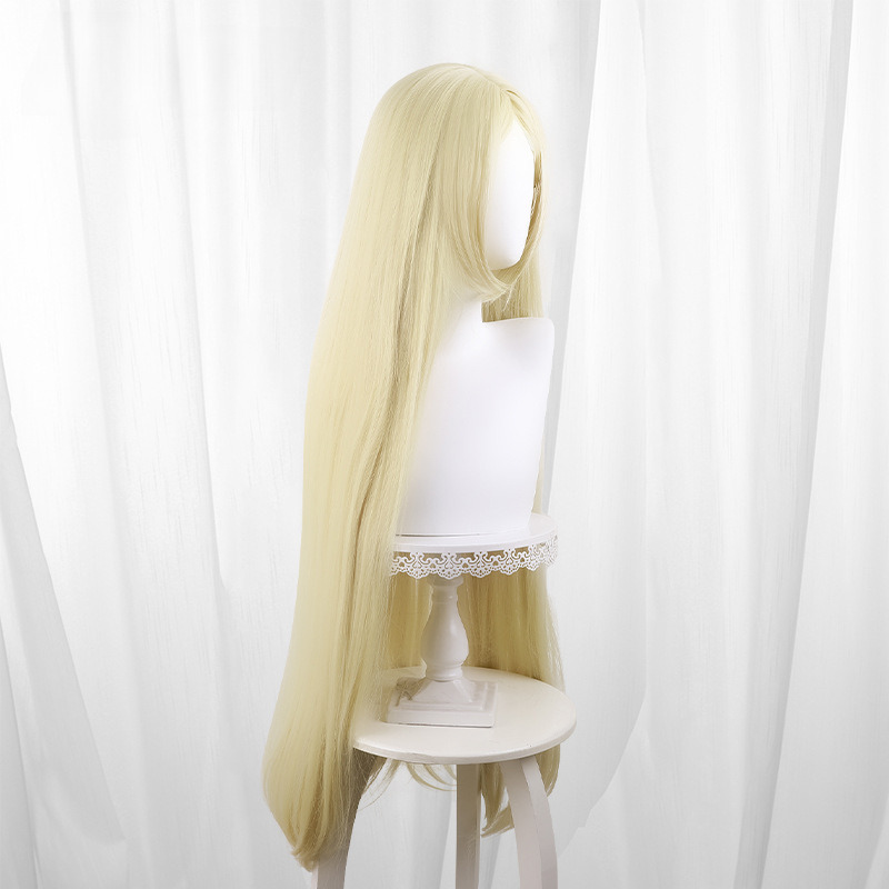 Korisu Morino Golden Blonde Long Straight Cosplay Wig for Gushing over Magical Girls - 570C - Image 4