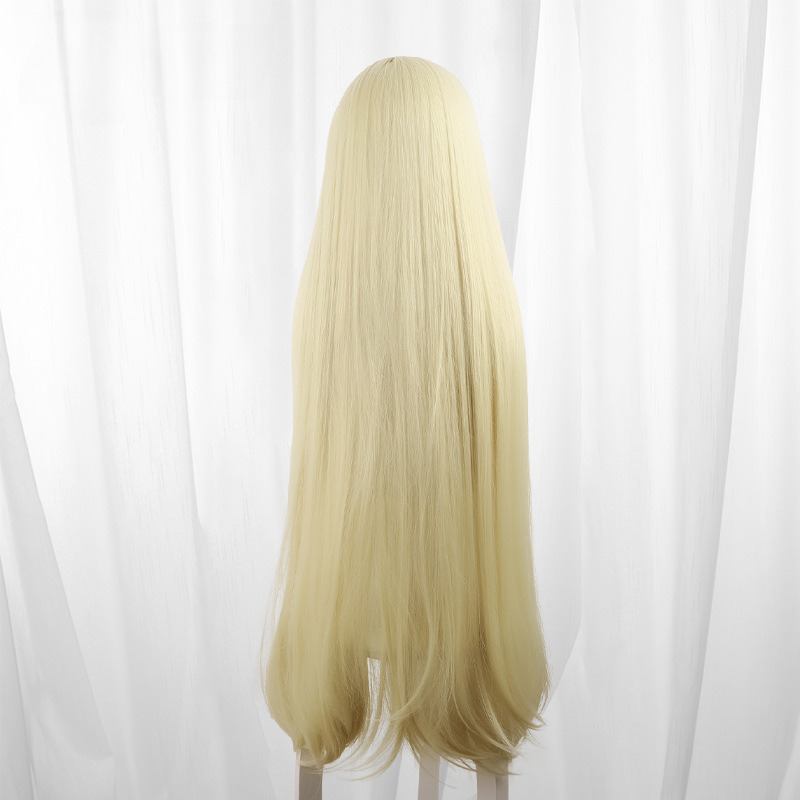 Korisu Morino Golden Blonde Long Straight Cosplay Wig for Gushing over Magical Girls - 570C - Image 5