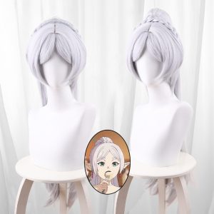 Frieren Clip-in Ponytail Cosplay Wig - 512QC