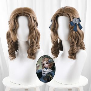 Clara Brown Ringlet Curls Long Cosplay Wig for Identity V - 562E
