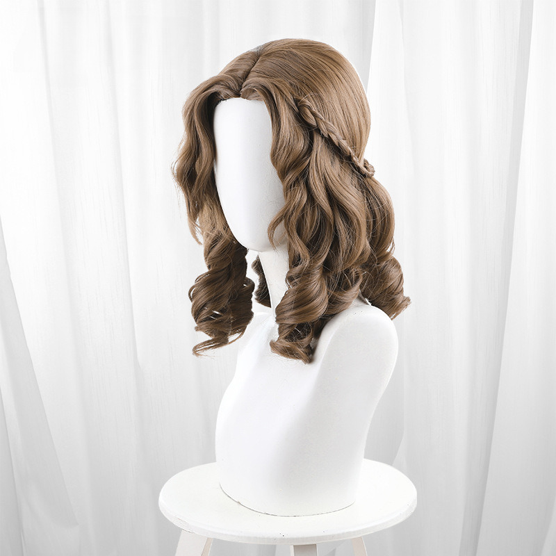 Clara Brown Ringlet Curls Long Cosplay Wig for Identity V - 562E - Image 2