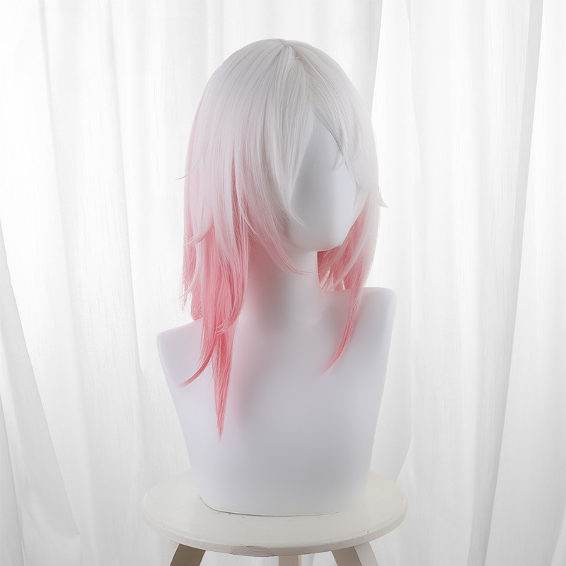 Wu Chang Pink-white Long Cosplay Wig for Identity V - 562HA - Image 3