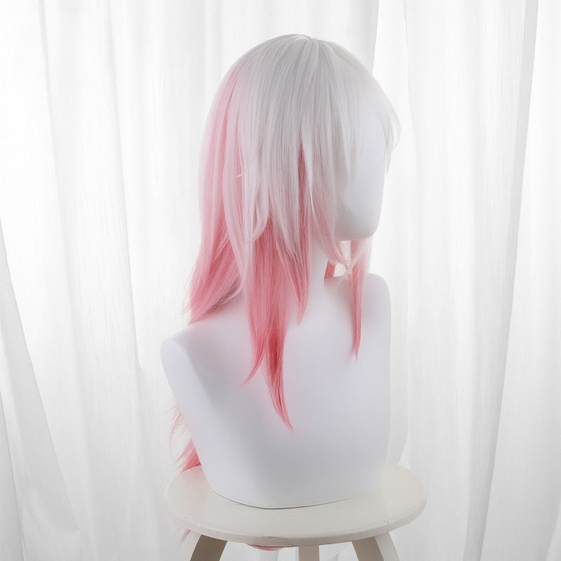 Wu Chang Pink-white Long Cosplay Wig for Identity V - 562HA - Image 4