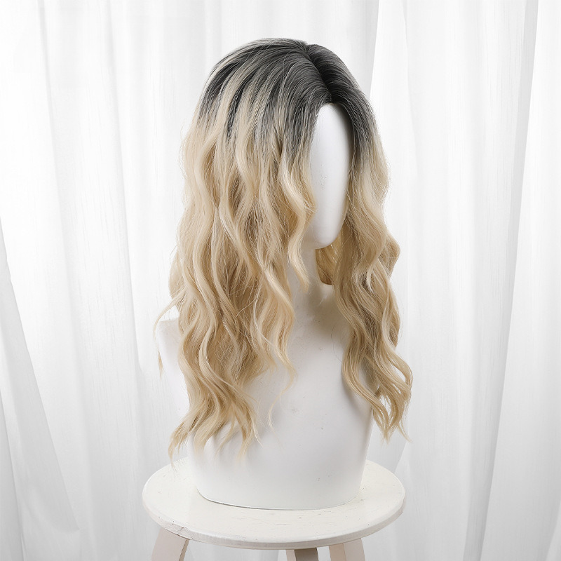 Harley Quinn Gradient Long Wavy Cosplay Wig for Joker: Folie à Deux - 405JA - Image 3
