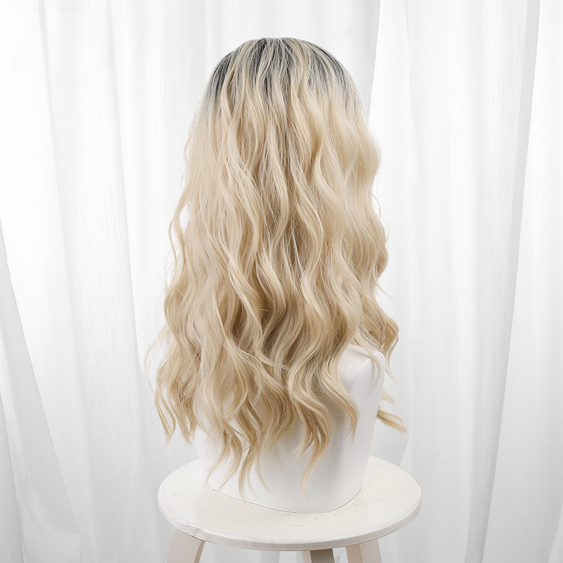 Harley Quinn Gradient Long Wavy Cosplay Wig for Joker: Folie à Deux - 405JA - Image 5