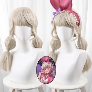 Cheerleader Brown Twin Ponytail Cosplay Wig for Identity V - 476YB