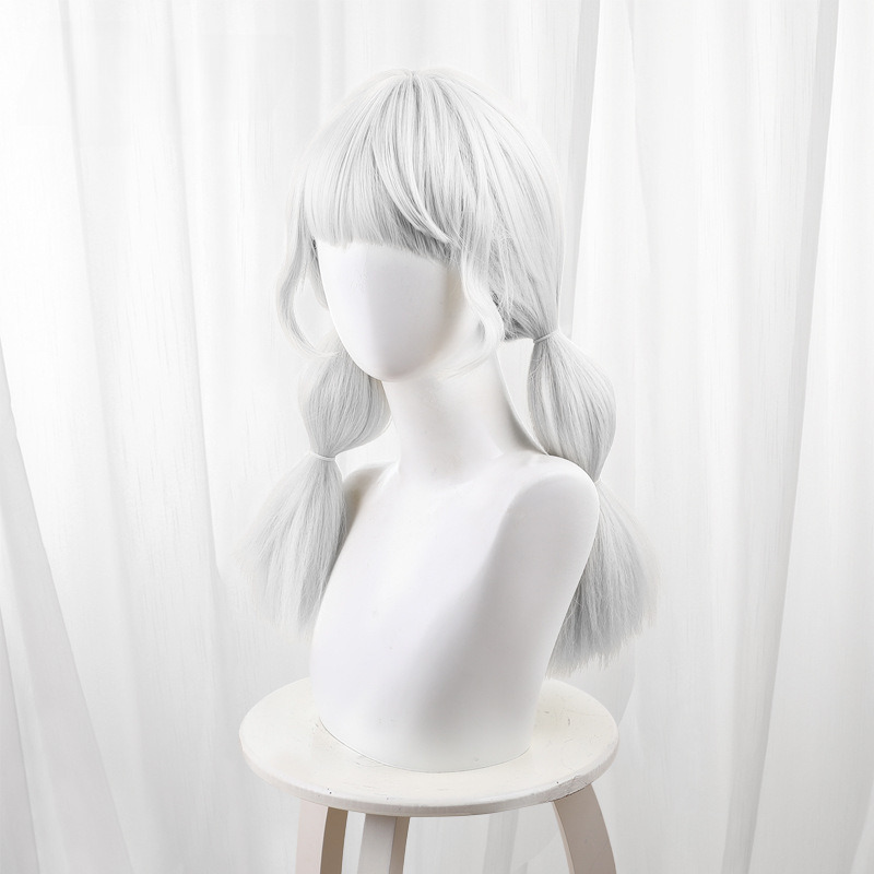 Cheerleader Brown Twin Ponytail Cosplay Wig for Identity V - 476YB - Image 4
