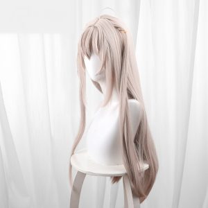Hikari Flaxen Blonde Twin Ponytail Half-up Long Cosplay Wig for ATRI: My Dear Moments - 576A
