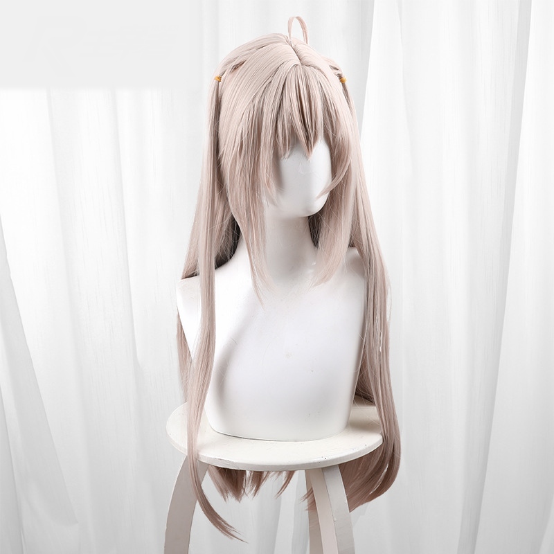Hikari Flaxen Blonde Twin Ponytail Half-up Long Cosplay Wig for ATRI: My Dear Moments - 576A - Image 2
