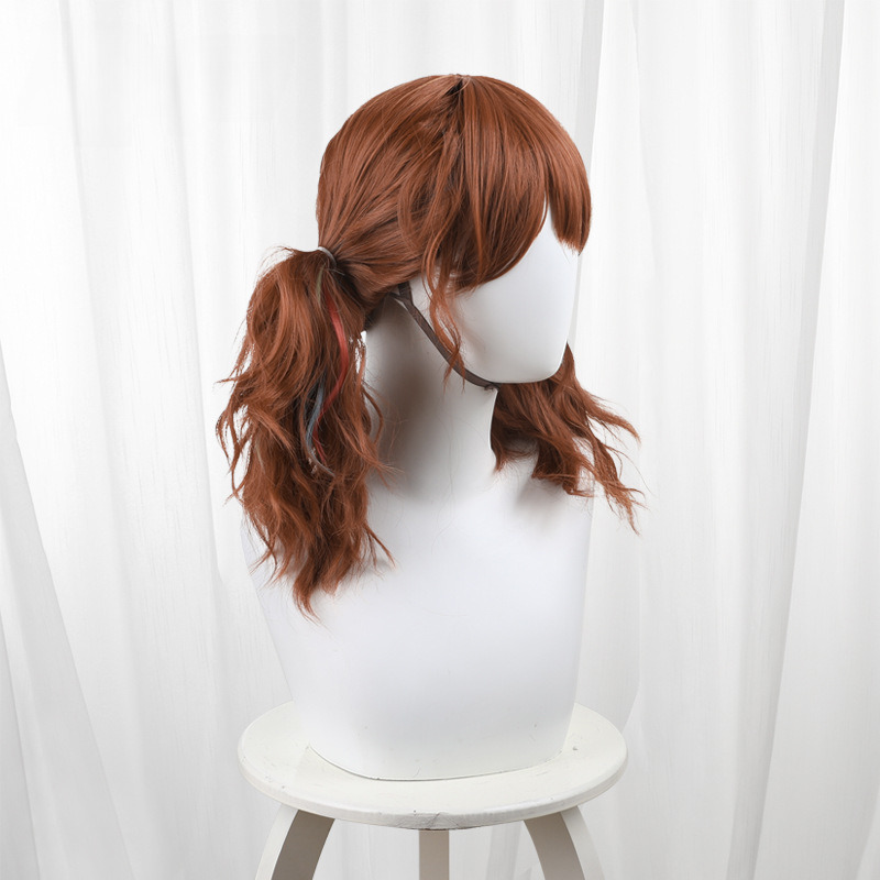 Cheerleader Highlighted Twin Ponytail Cosplay Wig for Identity V - Image 3