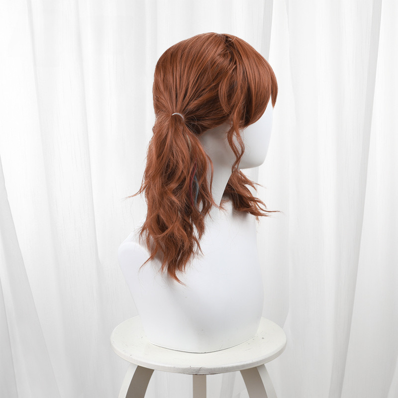 Cheerleader Highlighted Twin Ponytail Cosplay Wig for Identity V - Image 4