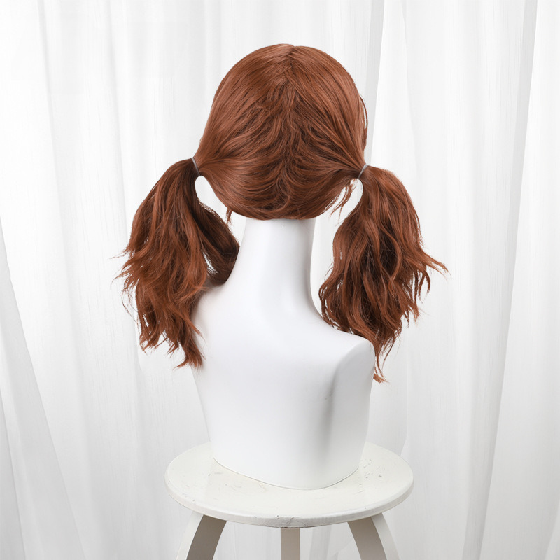 Cheerleader Highlighted Twin Ponytail Cosplay Wig for Identity V - Image 5